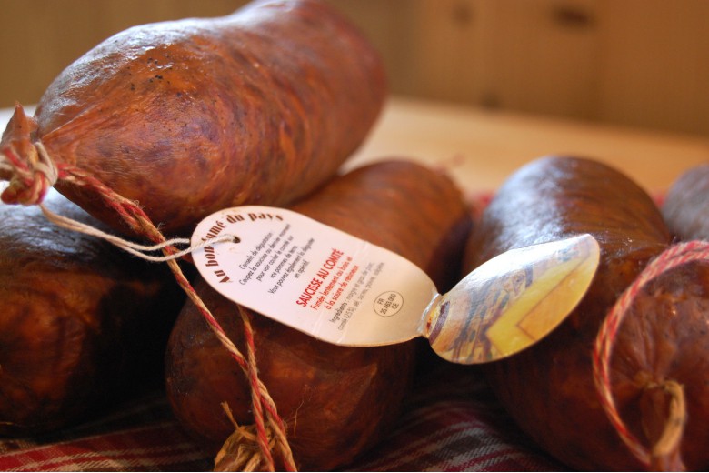 Saucisse de Morteau au Comté