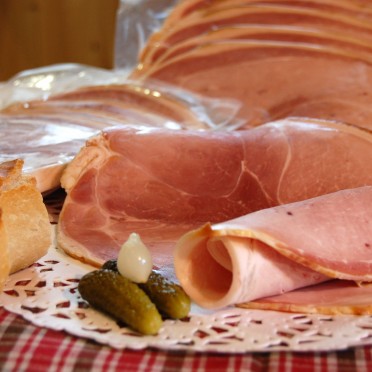 Jambon cuit fumé
