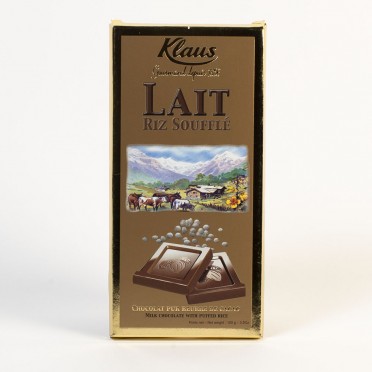 Chocolat Lait riz soufflé