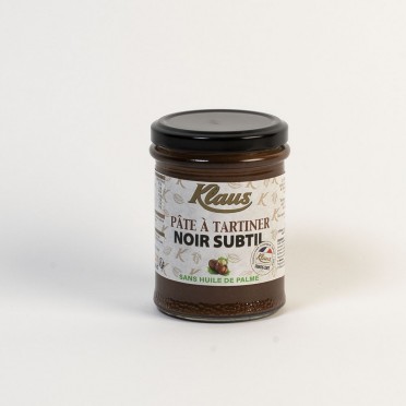 Pâte à tartiner Noir subtil